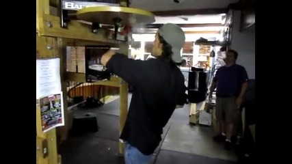 Insane Speed Bag Skills (elbows and Hands)
