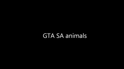 gta sa animals