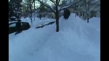 Snow Slide Canada