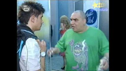 Music Idol - ФЪНКИ  Хвали Денислав! 29.04.2008