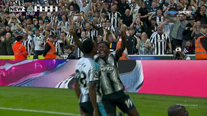 Goal by Newcastle United