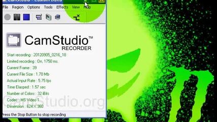 как се снима с camtasiq studio 2