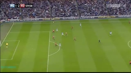 Manchester City - Manchester United 1-2 / Yaya Toure 60'