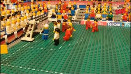 Lego Germany 4 - 1 England Worldcup 2010