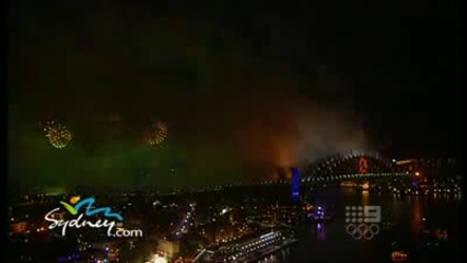 Sydney New Years Fireworks 2010 - Part 1 
