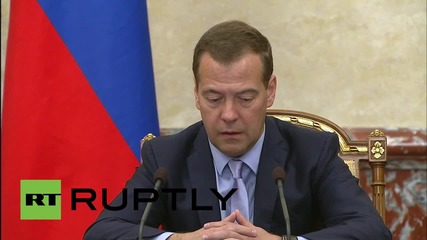Russia: Counter-sanctions against West renewed - Medvedev