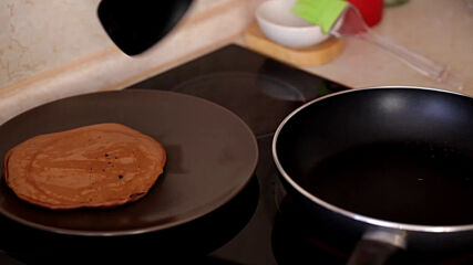 Unique pancakes: Chocolate Oreo