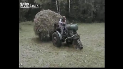 Руски трактор от първата световна война