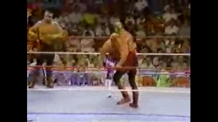 Wwf - Legion Of Doom & Undertaker vs The Mountie & Beverly Brothers (superstars 1991) 
