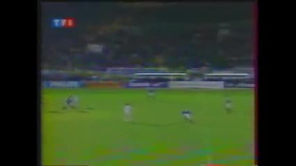 1996 Auxerre France 2 Rangers Glasgow Scotland 1