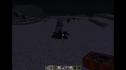 Скелет язди паяк !!!! minecraft !!