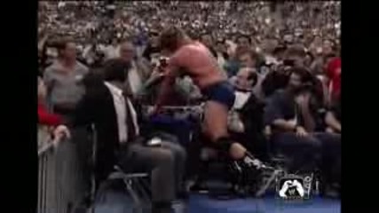 Wwe Wrestlemania 8 Legends Bret Hit Man Hart vs Rowdy Roddy Piper Rivalry 