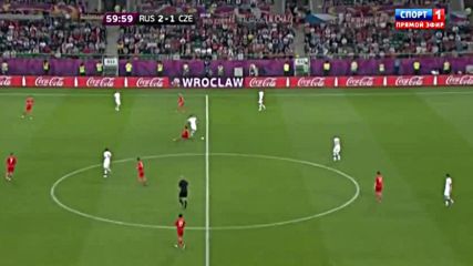 Евро 2012 Русия- Чехия 2 тайм