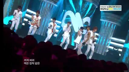 Infinite - The Chaser @ Music Core (26.05.2012)