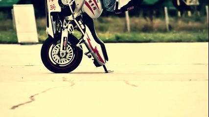 Stunt riding ..