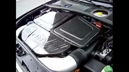 Звукът От Двигател На Audi A6 V8
