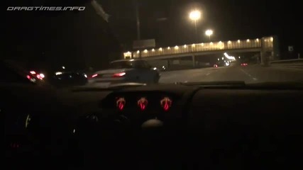 Улична Гонка Ferrari 458 Italia vs Lamborghini Gallardo Superleggera 