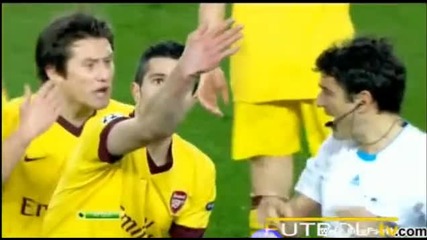 Barca - Arsenal van Persie ... 