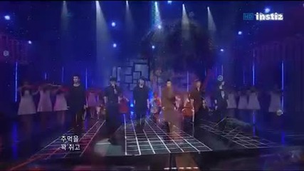 Beast - Clenching A Tight Fist ~ Inkigayo (oct 3.10) 