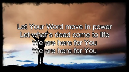 Here For You - Matt Redman (worship with lyrics)