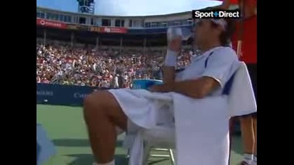 Roger Federer vs Novak Djokovic. Rogers Masters 2007 Final
