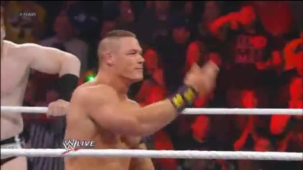 John Cena, Ryback & Sheamus vs. 3mb Raw, Feb. 11, 2013