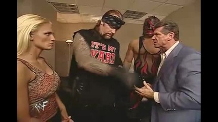 W W F The Undertaker and Kane Backstage 