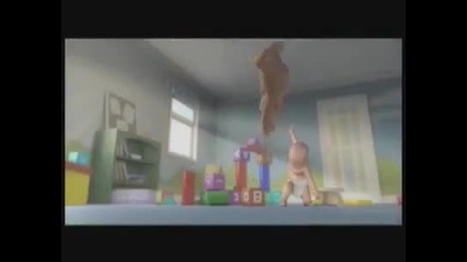Смях!!! Кунг фу бебе! ;d 