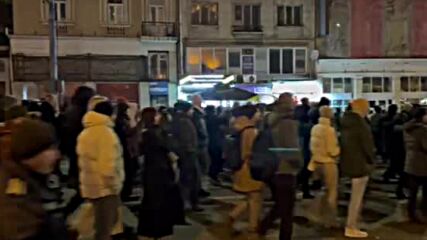 Протестни действия срещу Борислав Сарафов в София