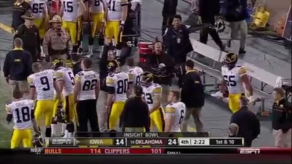 Camera Falls during Insight Bowl