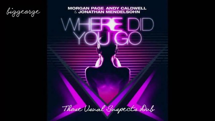 Morgan Page, Andy Caldwell And Jonathan Mendelsohn - Where Did You Go ( Those Usual Suspects Dub )