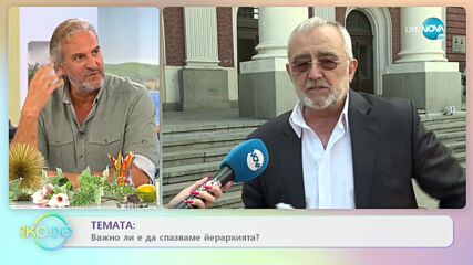 Мариус Донкин за идеята на „Алея на славата” пред Народния театър „Иван Вазов” - „На кафе”