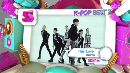 130705 Best 7 Songs This Year ( for voting ) @ Music Bank Half Year Special