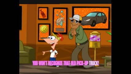 Phineas and Ferb Car Wash - with lyrics