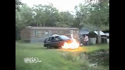 Rednecks Jump Pathfinder Through Fire 