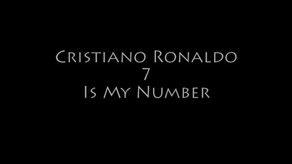 Cristiano Ronaldo 7 Is My Number ~hd