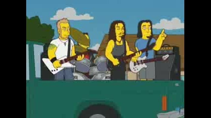 Metallica In The Simpsons