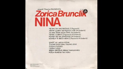 Zorica Brunclik - Sino ja i moja kona 1976 