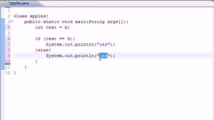 Java Programming Tutorial - 10 - If Statement