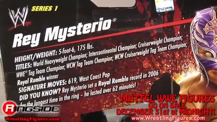 Rey Mysterio Mattel Wwe Elite 1 Toy Wrestling Action Figure - Rsc Figure Insider
