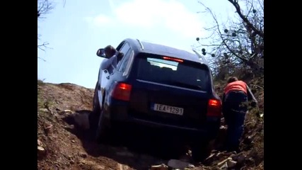 Porsche Cayenne extreme off road pedeli greece