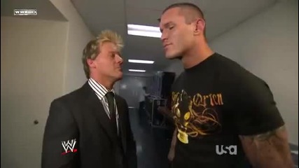 Chris Jericho & Randy Orton Backstage Segment
