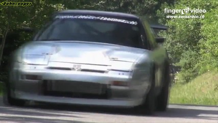 600hp Nissan 200sx Turbo - планинско