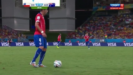 World Cup 2014 - Мач N:4 - Чили - Австралия 3-1 (1)