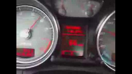 Audi R8 doing 322kmh