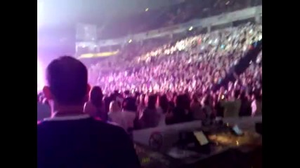 Takin Back My Love clip in Manchester 