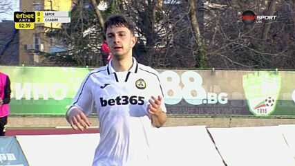 Goal by Slavia Sofia