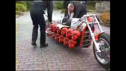 Мотоциклет С Двигатели От Резачки :| :x 