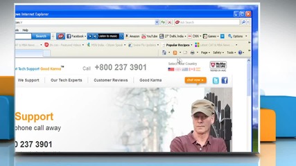 Internet Explorer® 8: Improve legibility when printing webpage on Windows® Xp