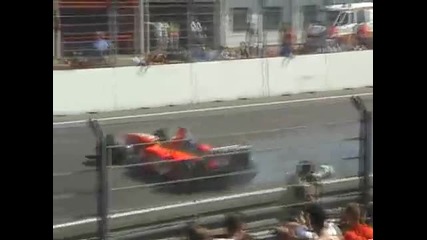 Ferrari F1 burnout 